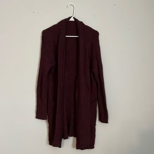 Honey Punch oversized purple cardigan. Size Medium.